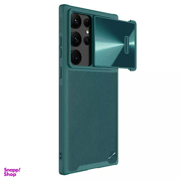کاور نیلکین مدل CamShield Leather S Case مناسب برای گوشی موبایل سامسونگ Galaxy S23 Ultra
