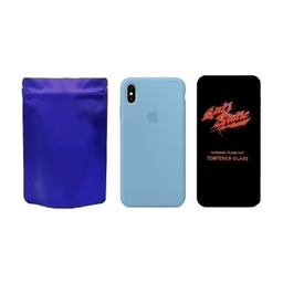 کاور گوشی موبایل مدل M-B Silicon مناسب اپل iPhone XS Max به همراه محافظ صفحه نمایش AntiStatic