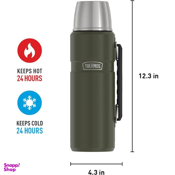 فلاسک ترموس مدل KING BEVERAGE BOTTLE گنجایش 1.2 لیتر