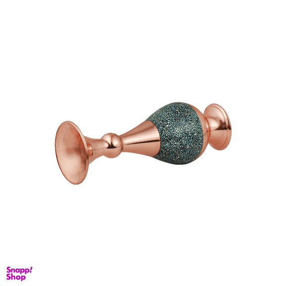 گلدان مسی فیروزه کوبی مدل صراحی کد 16