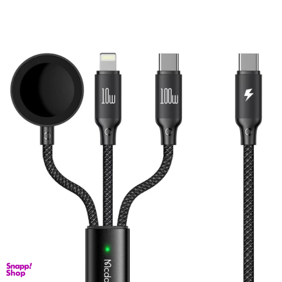 کابل Type-C به Lightning/Charger/Type-C مک دودو کد CA-4940 طول 1 متر