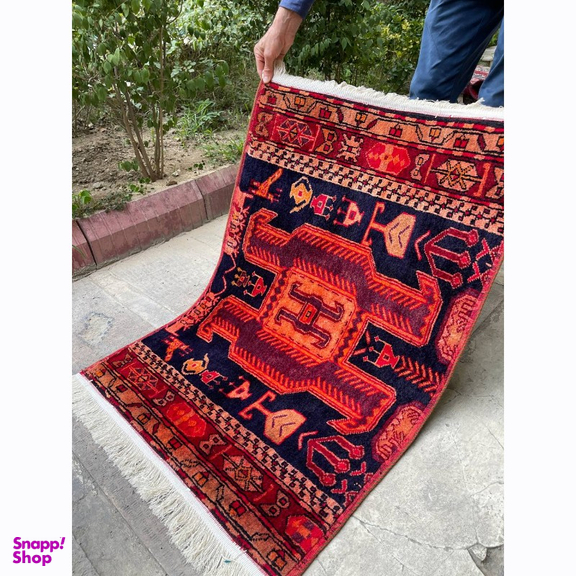 کلاژ فرش دستبافت مدل آذربایجان طرح خشتی