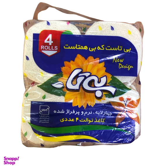 دستمال دلسی بی تا کد 162131 بسته 4 عددی