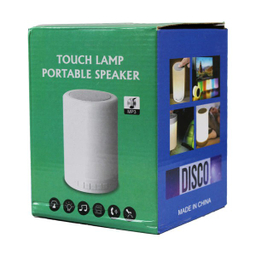 اسپیکر بلوتوثی و چراغ خواب لمسی قابل حمل کد SH-1079