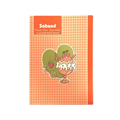 دفتر کلاسوری سهند کد 11780C طرح بستنی