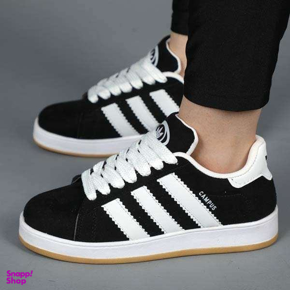 کفش پیاده روی مدل Campus Adidas کد 49 رنگ مشکی