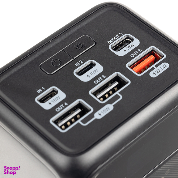پاوربانک هیسکا مدل HP-510PD ظرفیت 50000 میلی آمپر ساعت