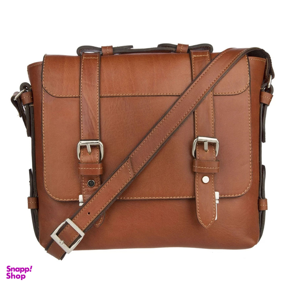 کیف دوشی چرم طبیعی گالری ماندگار مدل اسپرت 136004 کد 172545