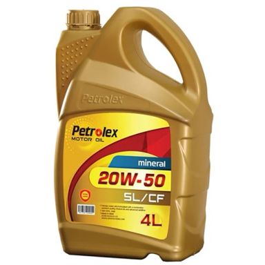 روغن موتور پترولکس مدل 20W50 API SL/CF4 حجم 4 لیتر