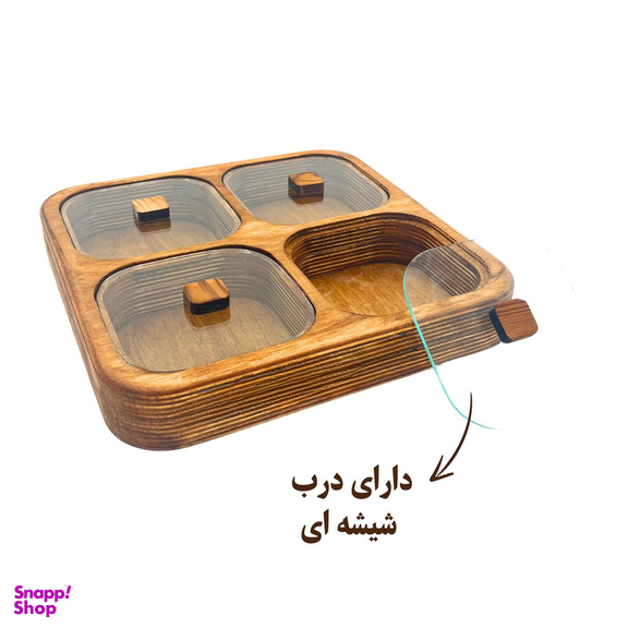 اردو خوری مدل چوبی درب دار کد OD184
