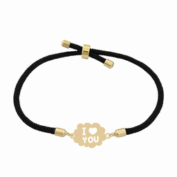 دستبند طلا 18 عیار زنانه لیردا مدل ابر 6900 thr