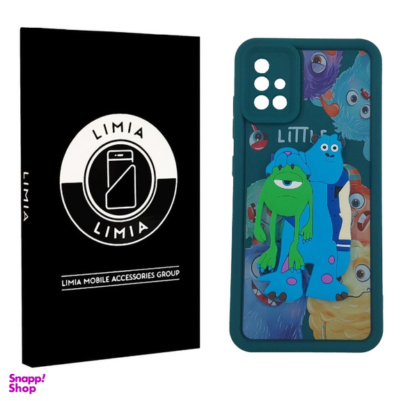 قاب گوشی موبایل لیمیا مدل سولید لنزدار طرح عروسکی برجسته مناسب سامسونگ Galaxy A51
