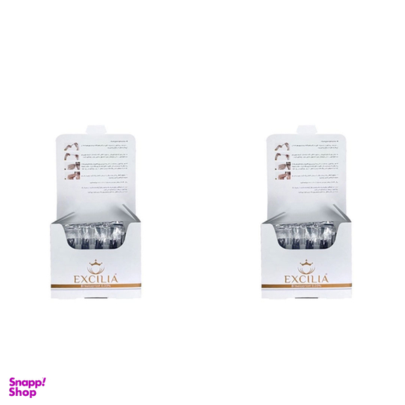 محلول تقویت کننده مژه اکسیلیا مدل Bimatoprost 0.03% حجم 3 میلی لیتر  مجموعه 2 عددی با مجموع 60 عدد اپلیکاتور