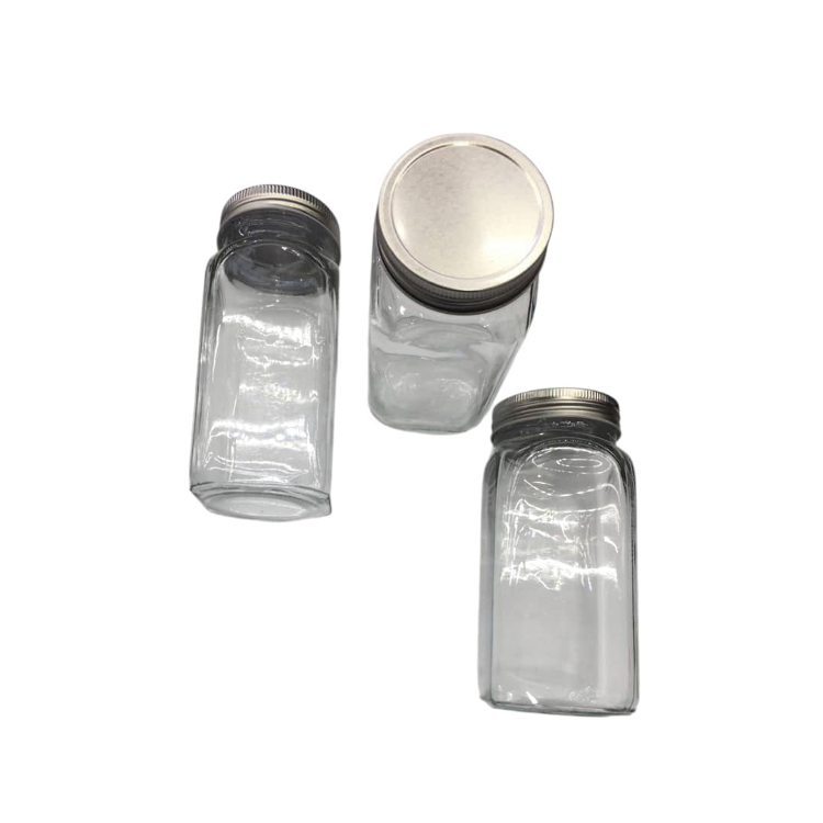 بانکه حبوبات و ادویه مدل کتیبه کد 02 مجموعه ۳ عددی