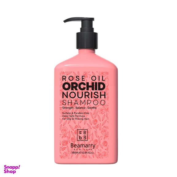 شامپو مو بیمری مدل ارکیده و رز حجم 380 میلی لیتر