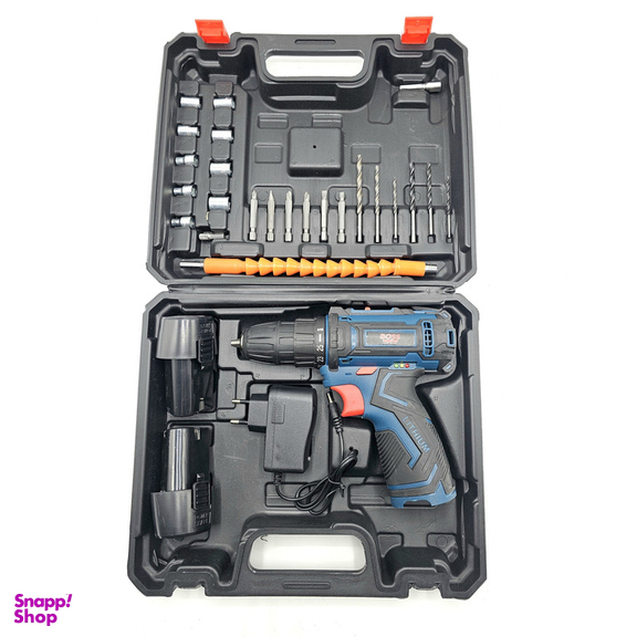 دریل پیچ گوشتی شارژی باس مدل LIFE_STYLE کد 2 مجموعه 28 عددی