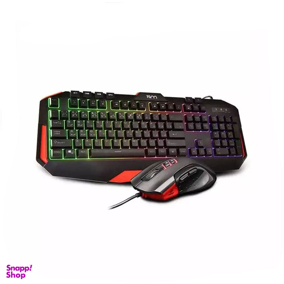 کیبورد و ماوس گیمینگ تسکو مدل GKM 8205