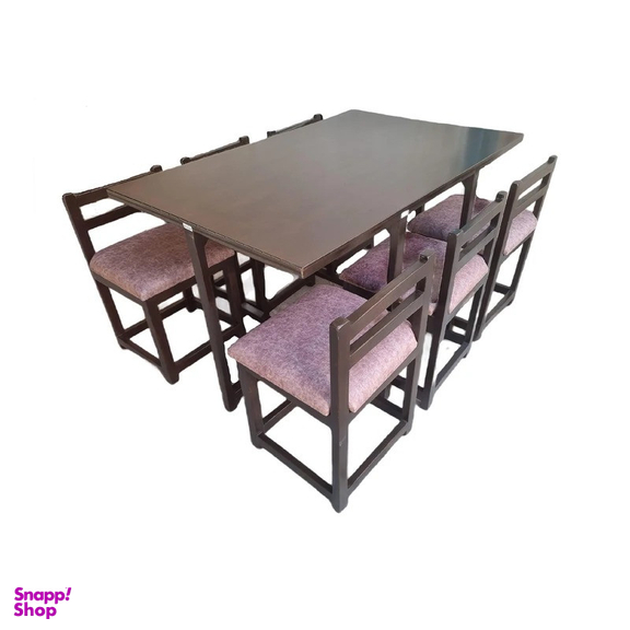 میز و صندلی ناهارخوری شش نفره گالری والریان مدل Kamja-2206