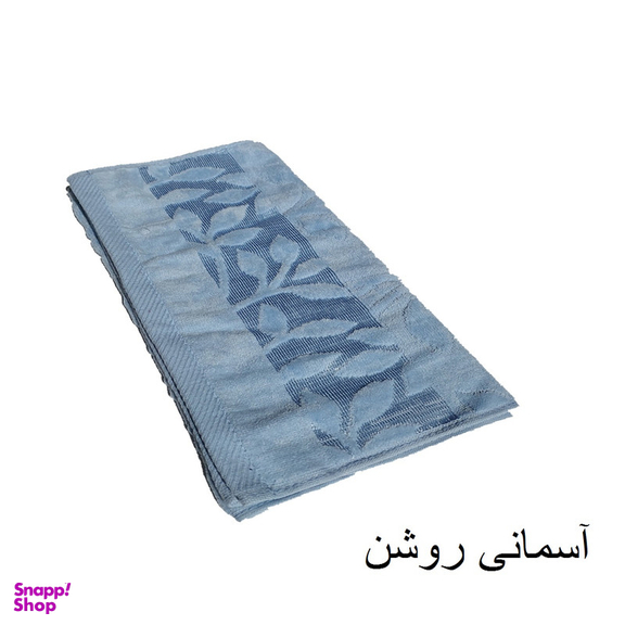 حوله دستی ارغوان مدل یاپراق سایز 80×40 سانتی متر