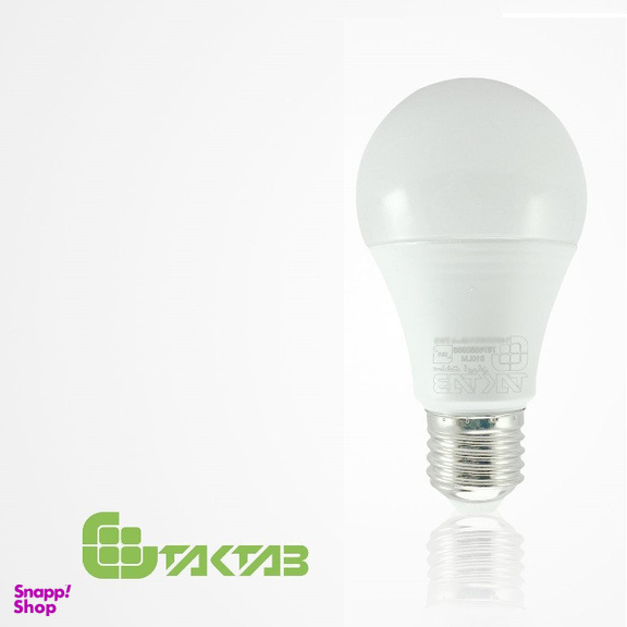 لامپ فوق کم مصرف ال ای دی 10 وات تک تاب مدل حبابی پایه E27 مجموعه 5 عددی