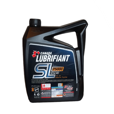 روغن موتور لوبریفنت کانادا 25000 گرید SL10_40 حجم 4.5 لیتر