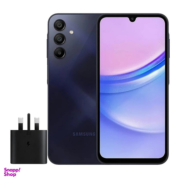 گوشی موبایل سامسونگ مدل Galaxy A15 دو سیم کارت ظرفیت 256 گیگابایت رم 8 گیگابایت به همراه شارژر