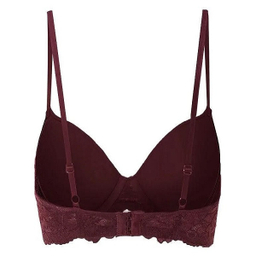 سوتین زنانه اسمارا کد 393 رنگ زرشکی