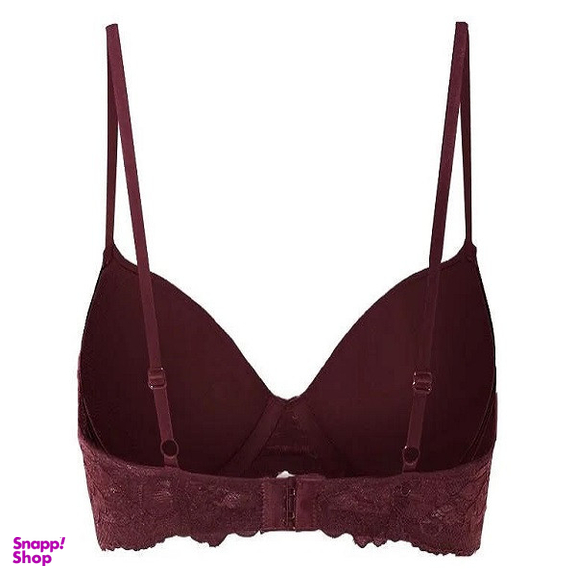 سوتین زنانه اسمارا کد 393 رنگ زرشکی