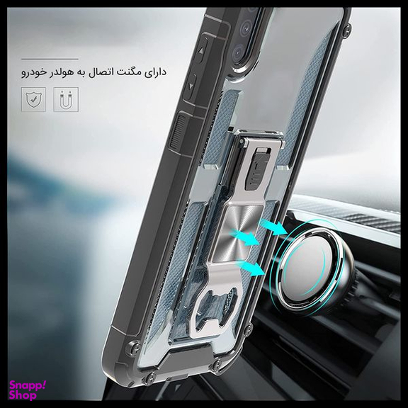 کاور فشن مدل Anti Shock مناسب برای گوشی موبایل هوآوی Y9s /X9 Pro به همراه قلاب آویز