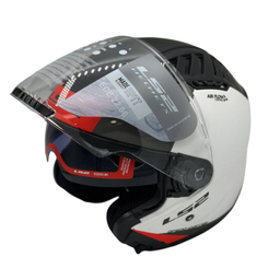 کلاه کاسکت ال اس تو کد Ls2 of600 coopter II white red