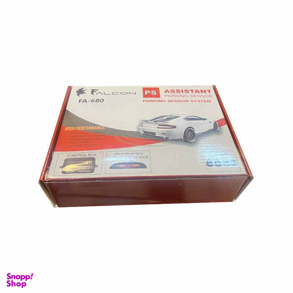 سنسور دنده عقب خودرو فالکون مدل FA-680-BLACK مجموعه 5 عددی