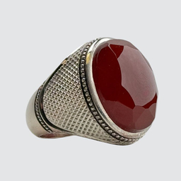 انگشتر نقره مردانه مدل R1566 سایز 61