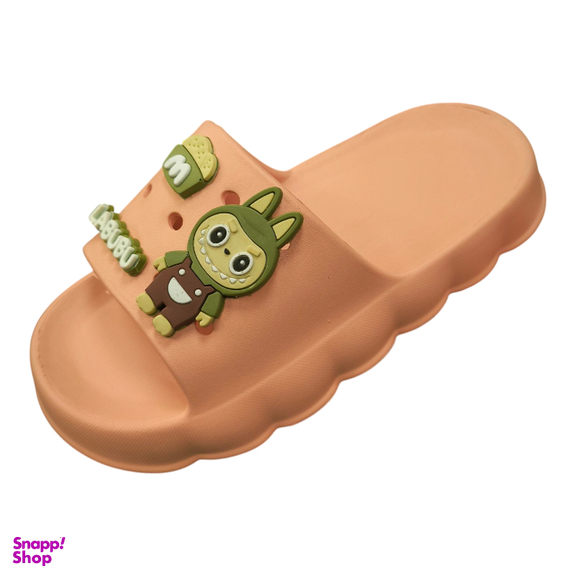 دمپایی زنانه زیتون مدل ویدا لبوبو ویانزا رنگ کالباسی