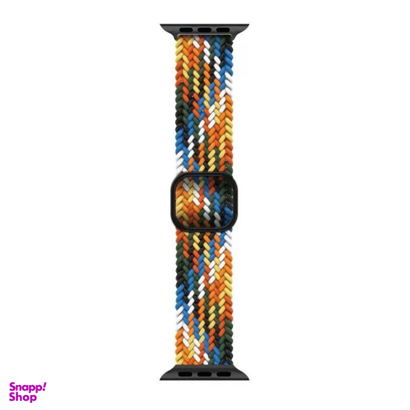 بند گرین مدل Braided SoloLoop Adjustable مناسب برای اپل واچ 42/44/45/49 میلی متری