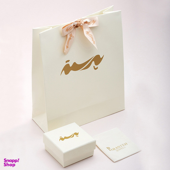 گردنبند طلا 18 عیار زنانه پرسته مدل بی تهایت