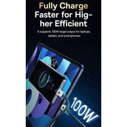 کابل دیتا 100 وات Type-C بیسوس مدل Unbreakable Series طول 2 متر