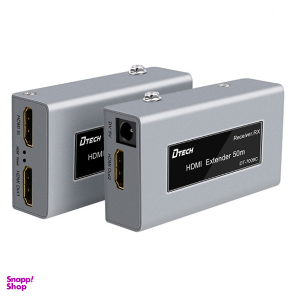 اکستندر HDMI با کابل CAT6 دیتک (Dtech) مدل DT 7009C طول 50m