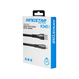 کابل تبدیل USB به لایتنینگ کینگ استار مدل K345i طول 1 متر