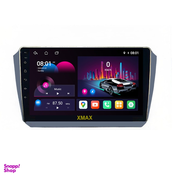 مانیتور اندروید خودرو ایکس مکس مدل Z100 مناسب جک J5