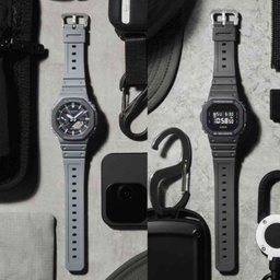 ساعت مچی دیجیتال مردانه کاسیو مدل GA-B2100LUU-8ADR رنگ طوسی