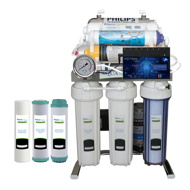 دستگاه تصفیه کننده آب آکوآ اسپرینگ مدل BXN10 به همراه فیلتر مجموعه 3 عددی