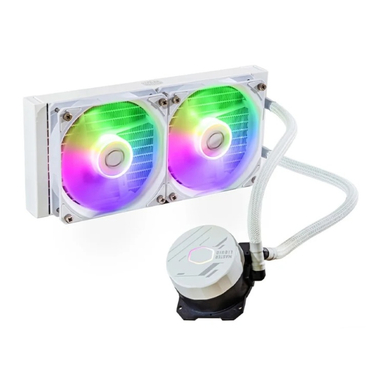 خنک کننده مایع پردازنده کولر مستر مدل Master LiquiD 240L CORE ARGB White