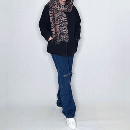 مانتو زنانه کد 527 رنگ مشکی
