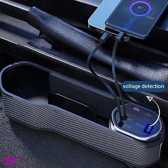 جعبه نظم دهنده و شارژر خودرو گرین لاین مدل GL-SX-12-6