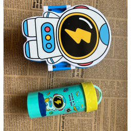 ظرف غذا کودک طرح فضانورد مجموعه 3 عددی