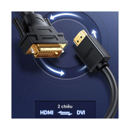 کابل HDMI به DVI یوگرین (Ugreen) مدل HD106