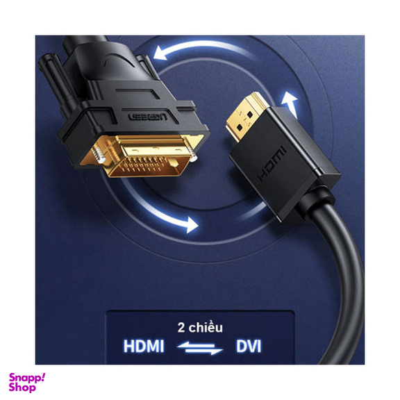 کابل HDMI به DVI یوگرین (Ugreen) مدل HD106