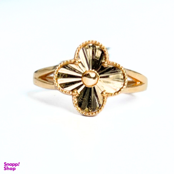 انگشتر طلا 18 عیار زنانه مدل ونکلیف کد 007 سایز 56