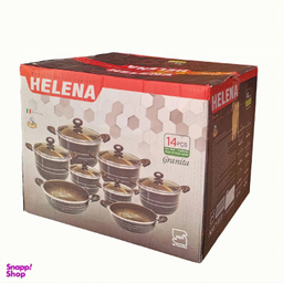 ست قابلمه 14 پارچه هلنا مدل MN75