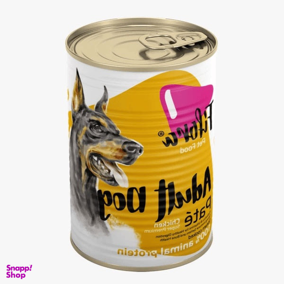 کنسرو غذای سگ نژاد بزرگ فیفورا سوپر پریمیوم مدل Adult Dog Large Breed طعم مرغ وزن 400 گرم